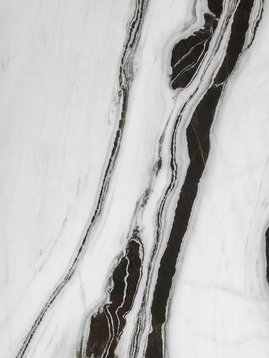 Muestra de piedra tecnológica Panda White