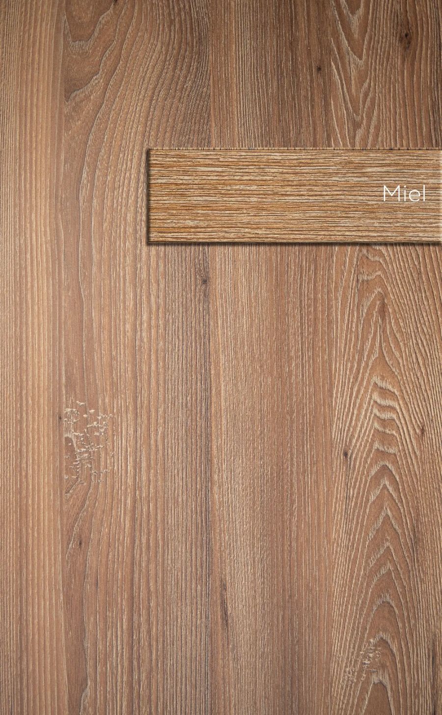 Muestra de melamina color Miel